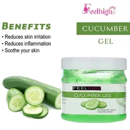 FEELHIGH Set Of Neem Mask And Cucumber Gel - 500ml Each-20