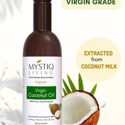 MYSTIQ LIVING Originals Cold Pressed Coconut Oil - 500ml-12