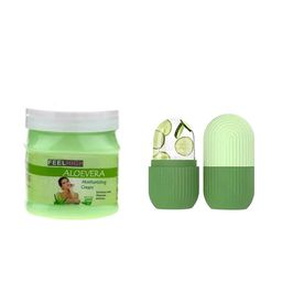 FEELHIGH Ice Roller With Aloe Vera Moisturizer Cream -10ml+500ml-34