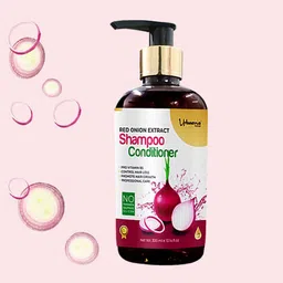 Urbaano Herbal Red Onion Extract Anti Hair Fall Shampoo & Conditioner - 300 ml-19
