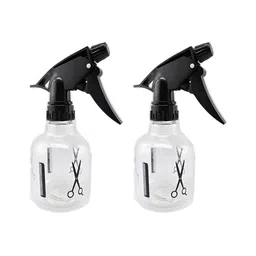 Veoni BELLE Transparent & Black 2 Pcs Printed Water Bottle 300 ml-picture-31