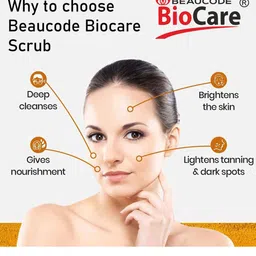 BEAUCODE BIOCARE Set Of Bridal Face & Body Mask & Scrub - 500 g Each image 3