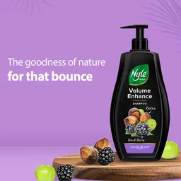Nyle Naturals Volume Enhance Shampoo with Reetha & Blackberry 400 ml image 4