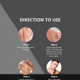 MANCODE Raw Perfumed Body Lotion with Pro Vitamin B5 - 200 ml image 4