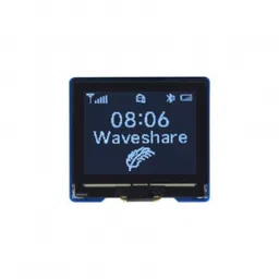 Waveshare 1.32inch OLED Display Module, 12896 Resolution, 16 Gray Scale, SPI / I2C Communication image 1