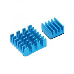 Set of Blue Aluminum Heatsink for Raspberry Pi-70