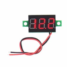 0.28inch 4.5-30V Two Wire DC Voltmeter Red-11