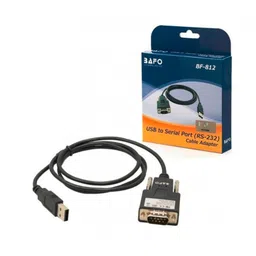 USB to Serial Port (RS - 232) Adaptor (DB-9) with Cable - BF-812 image 1