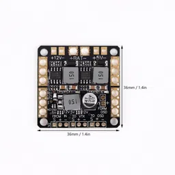 CC3D NAZE32 F3 Power Distribution Board PDB With LC Filter & Dual BEC image 3