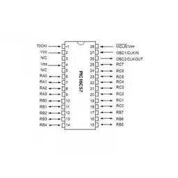PIC16C57 Microcontroller image 2