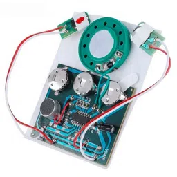 30S Sound Voice Music Recorder Board Photosensitive Wired Double button control Programmable Chip Audio Module For Greeting Card DIY image 2