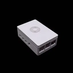 Raspberry Pi 4B White Injection Molding Premium Case Supporting 3007 Fans image 1