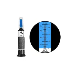 Handheld 0-80% Alcohol Refractometer ATC Spirits Tester (Single scales) image 2