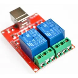 5V 2 channel USB PC Intelligent Control Relay Module image 2