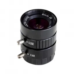 Arducam 8mm CS Mount Lens for Raspberry Pi HQ Camera with Manual Focus and Adjustable Aperture image 1