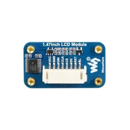 Waveshare 1.47inch LCD Display Module, Rounded Corners, 172320 Resolution, SPI Interface image 3