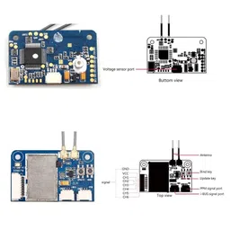 X6B 2.4G 6CH i-BUS PPM PWM Receiver for AFHDS image 4