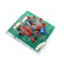 LED Flashing Light Heart Circulation Flashing Light 18 Red LED Heart Light Kit image 1