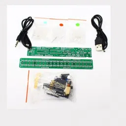 DC3-12V DIY Kit LM3914 LED Audio Spectrum Indicator Red/Green/Blue LED Level Indicator image 1