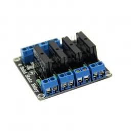 4 Channel 12V Relay Module Solid State Low Level SSR DC Control 250V 2A with Resistive image 1