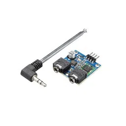 TEA5767 Stereo FM Radio Module with Detachable Antenna image 1