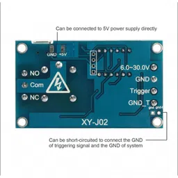 DC5V 1 Channel Relay Module Delay Timer Control Switch Board image 5