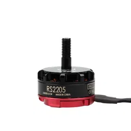 EMAX RS2205 2300KV Brushless DC Motor for FPV Racing Drone - Red Cap (CCW Motor Rotation) image 1