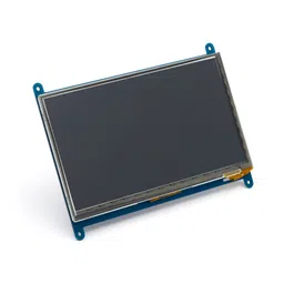 18 cm (7 inch) LCD Capacitive Touch Screen Display with HDMI for Raspberry Pi (800 x 480 Resolution) image 1