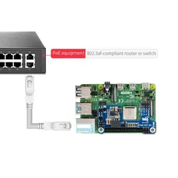 Waveshare Power over Ethernet HAT (E) for Raspberry Pi image 3
