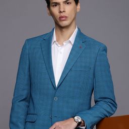 Park Avenue Solid Contemporary Fit Blazer-picture-46