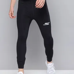 Skechers Men Gorun Speed Elite Moisture Wicking UPF 40+ Finish Running Tights-image-10
