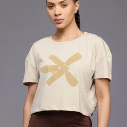 HRX by Hrithik Roshan Printed Cut Out Back Yoga T-shirt-picture-47