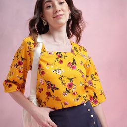 DressBerry Floral Print Top-image-39