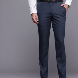 Louis Philippe Men Super Slim Fit Formal Trousers-image-34