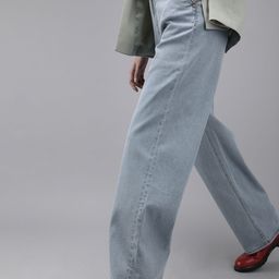 Roadster Women Blue Narrow Wide Leg High-Rise Clean Look Stretchable Jeans-image-65