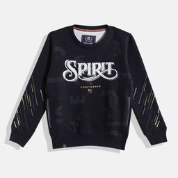 Monte Carlo Boys Typography Printed Sweatshirt-11
