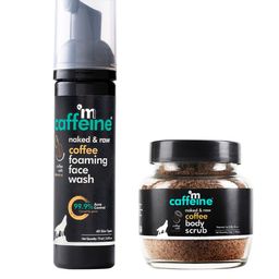 MCaffeine Set of Coffee Face Wash 75ml & Body Scrub 55g-84