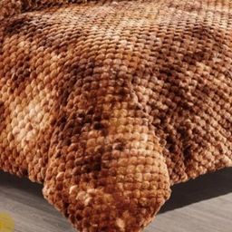 The Gharnish Brown & Yellow 400 GSM Double Bed Comforter-image-9