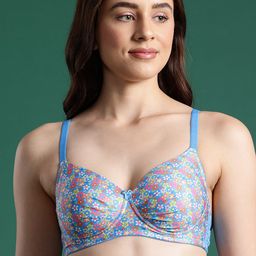 DressBerry Floral Printed Full Coverage Lightly Padded T-shirt Bra DB-NW-BRA-4068-1-14