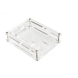 Transparent Acrylic Case Shell Enclosure Gloss Box For Arduino UNO R3-4