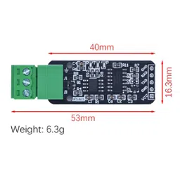 RS485 to TTL Serial Port Converter Adapter Communication Module image 2