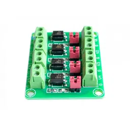 PC817 4 Channel Optocoupler Isolation Module image 2