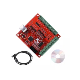 USB Interface MACH3 Motion Control Card Flying Carving Card +USB Cable+CD image 2