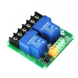 2 Channel 5V 30A Relay Module Supports High and Low Trigger Optocoupler image 2