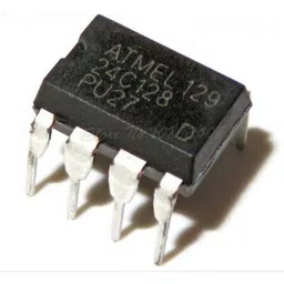 24C128 128K bit Serial I2C Bus EEPROM IC DIP-8 Package image 1