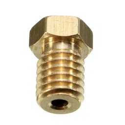 M6 Thread Brass Nozzle V5 V6 UM Compatible - 1.75mm x 0.4mm (for 3D printer) image 2