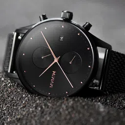 MVMT Men Black Voyager Analogue Watch D-MV01-BBRG-picture-16