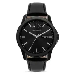 Men Analogue Watch with Leather Strap-AX7147SET-image-29