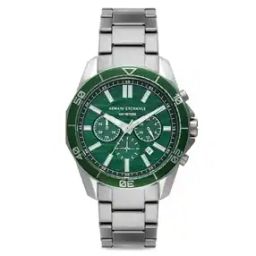 Men Chronograph Silver Watch - AX1957-18