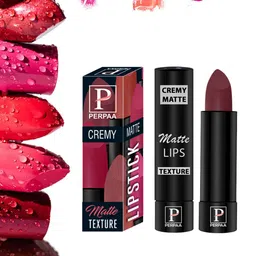 PERPAA Cremy Long Lasting Matte Texture Bullet Lipstick 3.5 g - Tan Red 80-10